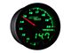 MaxTow Wideband Air/Fuel Ratio Gauge; Black and Green (Universal; Some Adaptation May Be Required)