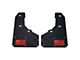 Merica Mud Flaps; Front; Red (15-19 Silverado 2500 HD)