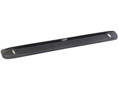 Molded Lighted Running Boards; Black (07-14 Silverado 2500 HD Extended Cab)