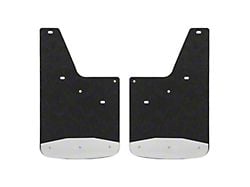 Textured Rubber Mud Guards; Front or Rear; 12-Inch x 20-Inch (07-14 Silverado 2500 HD)