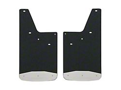 Textured Rubber Mud Guards; Front or Rear; 12-Inch x 23-Inch (07-14 Silverado 2500 HD)