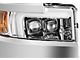AlphaRex NOVA-Series LED Projector Headlights; Chrome Housing; Clear Lens (15-19 Silverado 2500 HD)