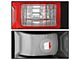 OE Style Tail Light; Chrome Housing; Red/Clear Lens; Driver Side (15-19 Silverado 2500 HD w/ Factory Halogen Tail Lights)