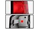 OE Style Tail Lights; Chrome Housing; Red Lens (15-19 Silverado 2500 HD w/ Factory Halogen Tail Lights)