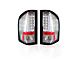 OLED Tail Lights; Chrome Housing; Clear Lens (07-14 Silverado 2500 HD)