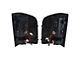 Performance Series LED Tail Lights; Black Housing; Smoked Lens (07-14 Silverado 2500 HD)