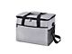 Portable Foldable Soft Sided Insulated Cooler Bag; 33-Liter