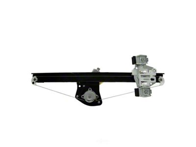 Power Window Regulator; Rear Passenger Side (07-13 Silverado 2500 HD Extended Cab)