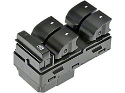 Power Window Switch; Front Driver Side (07-14 Silverado 2500 HD Extended Cab, Crew Cab)