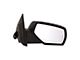Powered Heated Memory Power Folding Mirror with Puddle Light; Spotter Glass and Turn Signal; Textured Black; Passenger Side (15-18 Silverado 2500 HD)