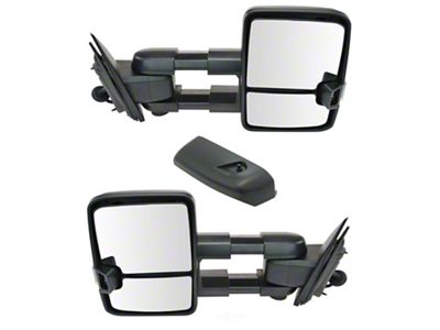 Powered Heated Memory Power Folding Towing Mirrors (15-19 Silverado 2500 HD)