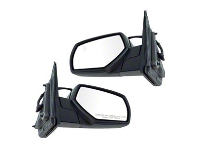 Powered Heated Mirrors; Paint to Match Black (15-18 Silverado 2500 HD)