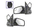 Powered Heated Mirrors; Paint to Match Black (15-18 Silverado 2500 HD)