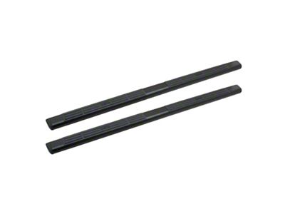 Premier 6 Oval Nerf Side Step Bars with Mounting Kit; Black (07-14 Silverado 2500 HD Crew Cab)