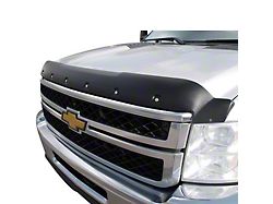 Premium Bolt-On Look Hood Deflector; Smooth (07-14 Silverado 2500 HD)