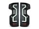 PRO-Series LED Tail Lights; Jet Black Housing; Smoked Lens (20-23 Silverado 2500 HD w/ Factory LED Tail Lights)