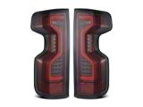 PRO-Series LED Tail Lights; Red Housing; Smoked Lens (20-23 Silverado 2500 HD w/ Factory Halogen Tail Lights)