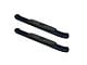 Pro Traxx 4-Inch Oval Side Step Bars; Black (07-14 Silverado 2500 HD Regular Cab)