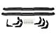 Pro Traxx 4-Inch Oval Side Step Bars; Black (15-19 Silverado 2500 HD Double Cab)