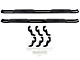 Pro Traxx 4-Inch Oval Side Step Bars; Black (20-25 Silverado 2500 HD Crew Cab)