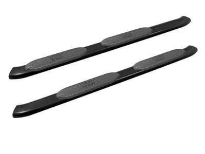 Westin Pro Traxx 5-Inch Oval Side Step Bars; Black (20-25 Silverado 2500 HD Double Cab)