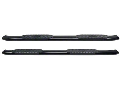 Westin Pro Traxx 5-Inch Oval Side Step Bars; Black (20-24 Silverado 2500 HD Crew Cab)