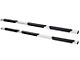 Westin R5 M-Series Wheel-to-Wheel Nerf Side Step Bars; Polished Stainless (07-19 Silverado 2500 HD Crew Cab SRW w/ 8-Foot Long Box)