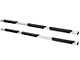 Westin R5 M-Series Wheel-to-Wheel Nerf Side Step Bars; Polished Stainless (07-19 Silverado 2500 HD Extended/Double Cab w/ 6.50-Foot Standard Box)