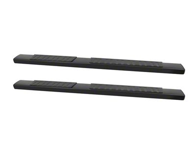 R7 Nerf Side Step Bars; Black (07-19 Silverado 2500 HD Crew Cab)