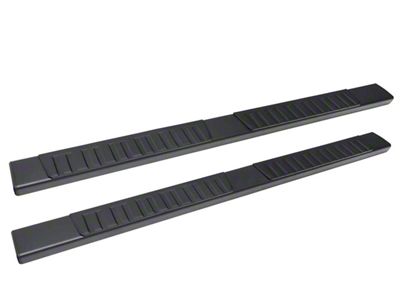 R7 Nerf Side Step Bars; Black (20-25 Silverado 2500 HD Crew Cab)