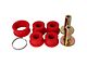 Rack and Pinion Bushing Set; Red (09-10 Silverado 2500 HD)