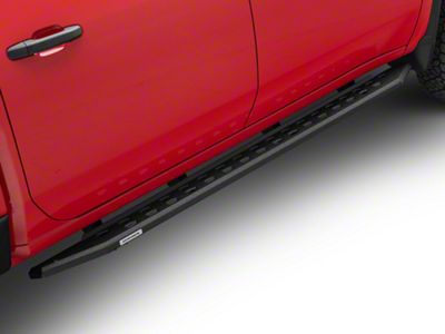 Go Rhino RB20 Slim Running Boards; Protective Bedliner Coating (20-24 Silverado 2500 HD Crew Cab)