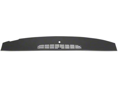 Rear Dash Cover Cap; Black (07-14 Silverado 2500 HD)