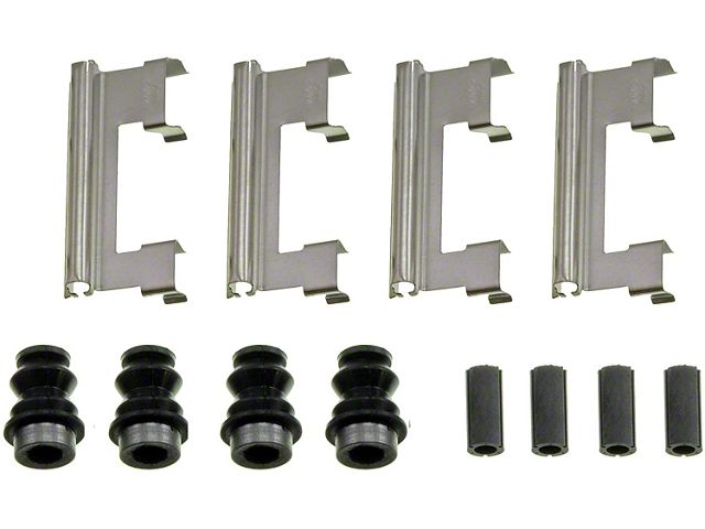 Rear Disc Brake Hardware Kit (07-10 Silverado 2500 HD)