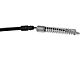 Rear Parking Brake Cable; Driver Side (09-11 Silverado 2500 HD w/ 6.50-Foot Standard Box)