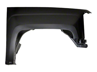 Replacement Aftermarket Fender; Passenger Side; Unpainted (15-19 Silverado 2500 HD)