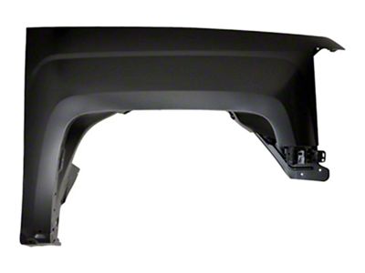 Replacement Aftermarket Fender; Passenger Side; Subterranean Metallic (15-19 Silverado 2500 HD)