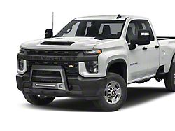 Revolution Bull Bar with LED Light Bar; Black (20-24 Silverado 2500 HD)