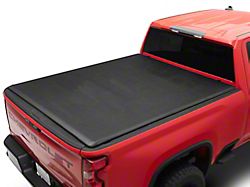 Roll Up Tonneau Cover; Black (20-24 Silverado 2500 HD w/ 6.90-Foot Standard Box)