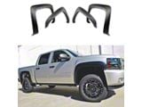 Rugged OE Style Fender Flares; Smooth Black (07-14 Silverado 2500 HD)