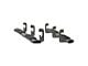 Regal 7-Inch Oval Side Step Bars; Rocker Mount; Textured Black (15-18 6.0L Silverado 2500 HD Crew Cab)