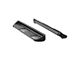 Stainless Side Entry Running Boards; Rocker Mount; Textured Black (15-19 6.0L Silverado 2500 HD Double Cab)