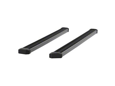 SlimGrip 5-Inch Running Boards; Textured Black (07-19 6.6L Duramax Silverado 2500 HD Extended/Double Cab)