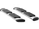 Regal 7-Inch Oval Side Step Bars; Rocker Mount; Polished Stainless (15-18 6.0L Silverado 2500 HD Double Cab)