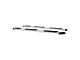 Regal 7-Inch Oval Side Step Bars without Mounting Brackets; Polished Stainless (15-19 6.0L Silverado 2500 HD Crew Cab w/ 6.50-Foot Standard Box)