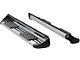 Stainless Side Entry Running Boards; Rocker Mount; Polished (07-14 6.0L Silverado 2500 HD Crew Cab)