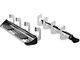 Stainless Side Entry Running Boards; Rocker Mount; Polished (15-19 6.0L Silverado 2500 HD Crew Cab)