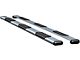 O-Mega II 6-Inch Wheel-to-Wheel Oval Side Step Bars; Silver (07-14 6.0L Silverado 2500 HD Crew Cab w/ 8-Foot Long Box)