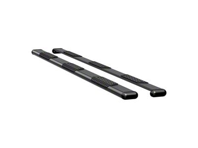 O-Mega II 6-Inch Wheel-to-Wheel Oval Side Step Bars; Textured Black (07-14 Silverado 2500 HD Crew Cab w/ 8-Foot Long Box)