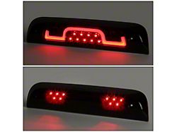 Sequential Chase LED Third Brake Light; Dark Red (15-19 Silverado 2500 HD)